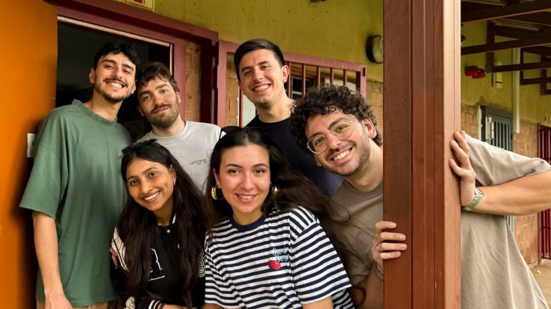 Peach Bites team at school · Johannesburg
